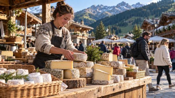 Découvrez les spécificités des marchés à Courchevel